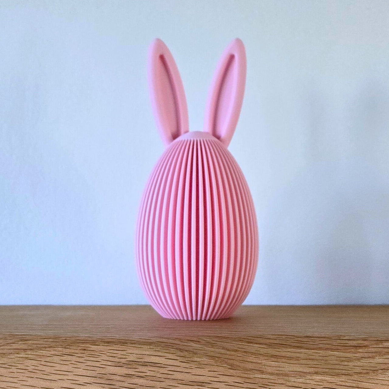 Paasei met oren – minimalistische paasdecoratie