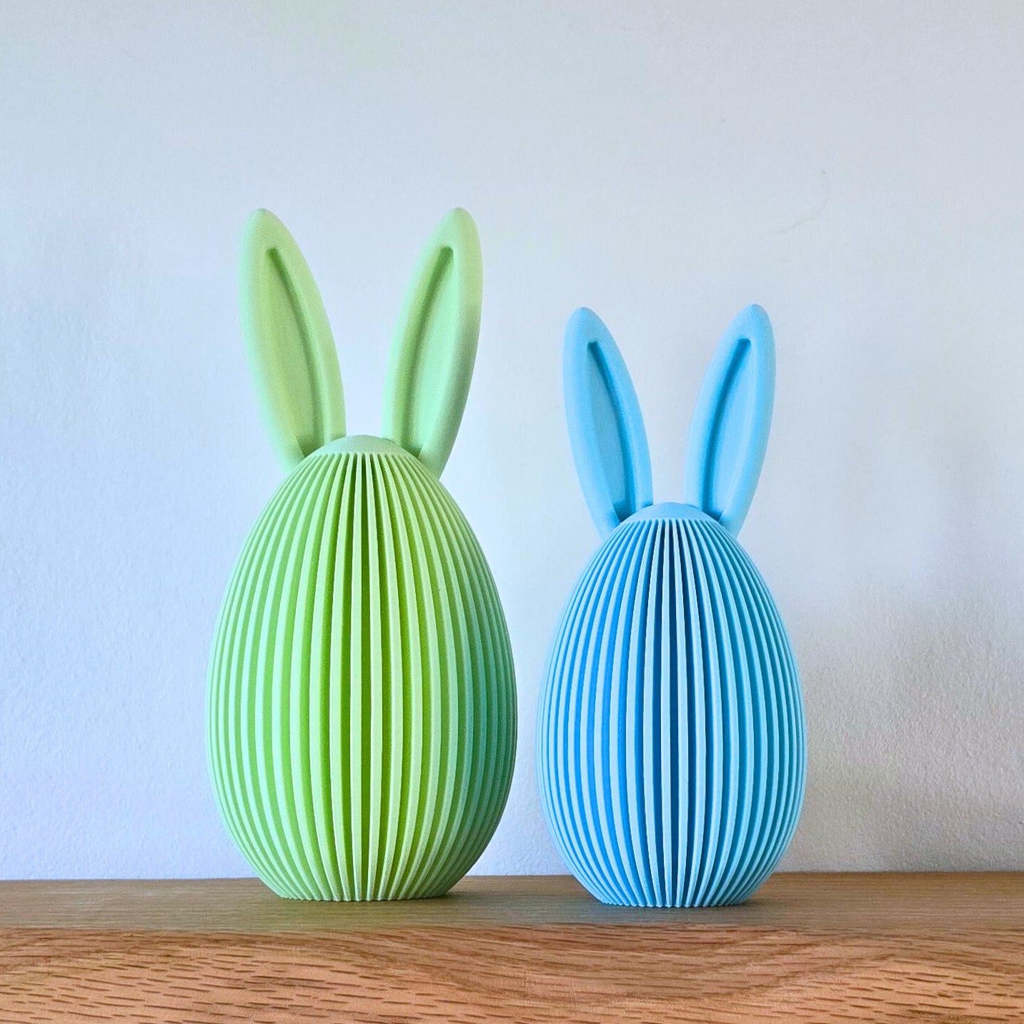 Set Paasei met Oren – Minimalistische Paasdecoratie