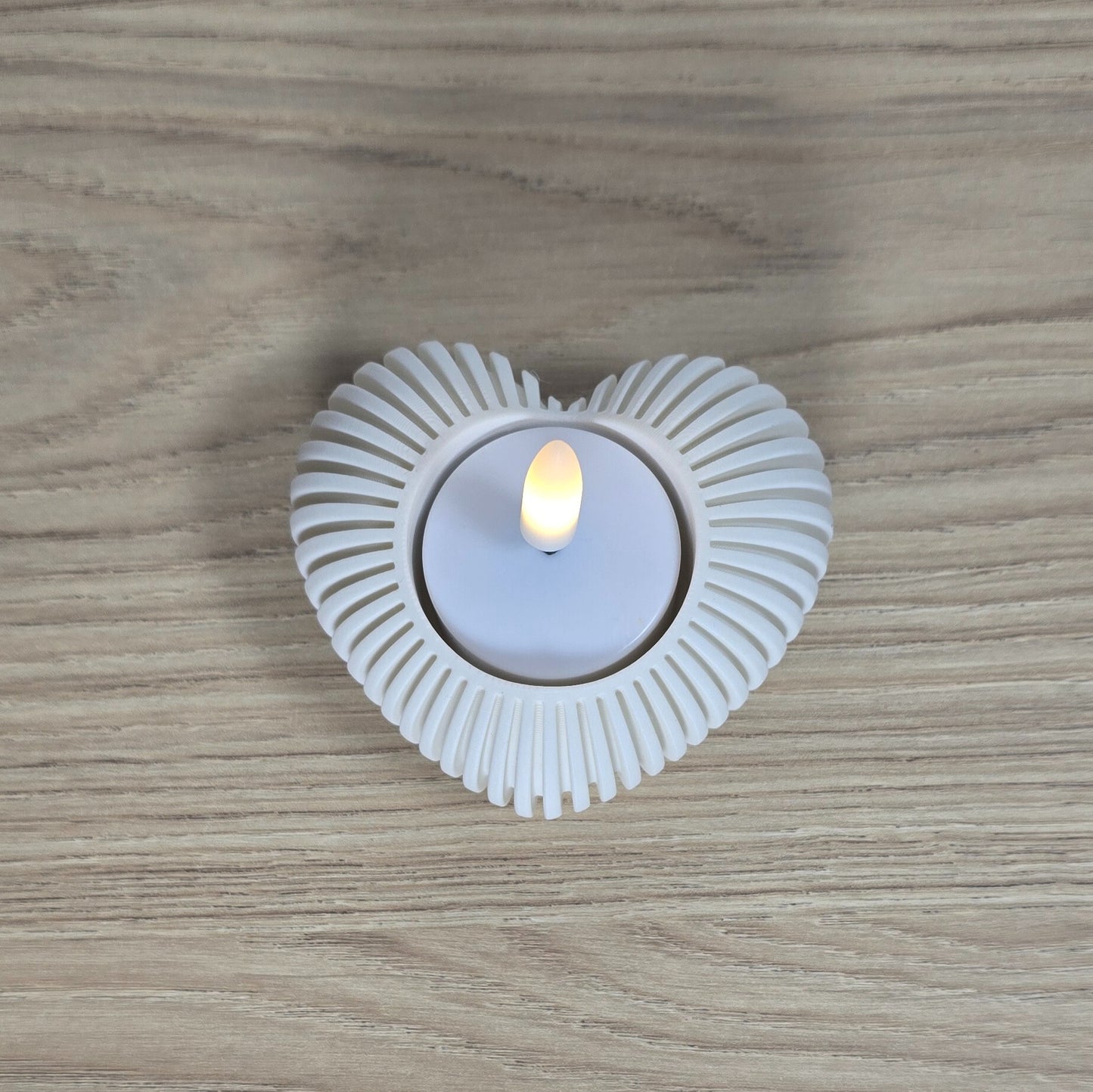 Liefdevolle Hart Waxinelichthouder – Geschikt voor LED