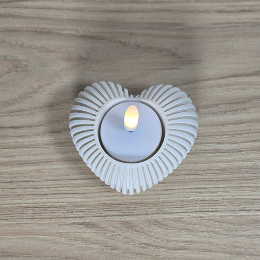 Liefdevolle Hart Waxinelichthouder – Geschikt voor LED
