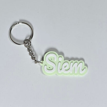 Gepersonaliseerde Sleutelhanger met Naam – Uniek