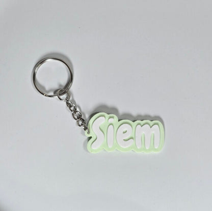 Gepersonaliseerde Sleutelhanger met Naam – Uniek