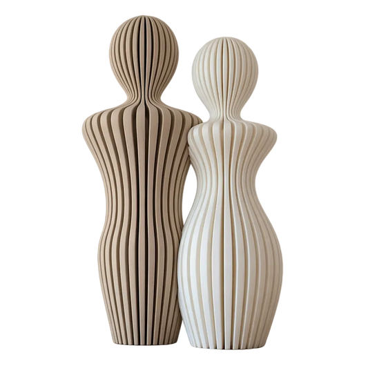 Modern_koppel_beeld_minimalistisch_liefdesbeeldje_beige_wit_