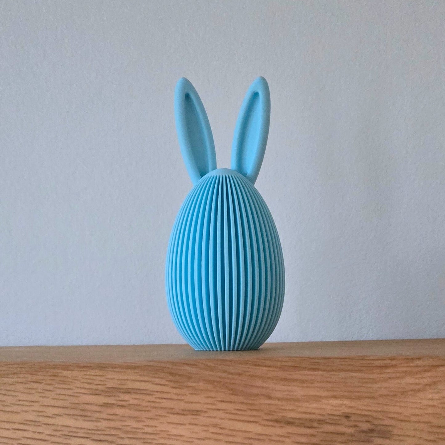 Paasei met oren – minimalistische paasdecoratie