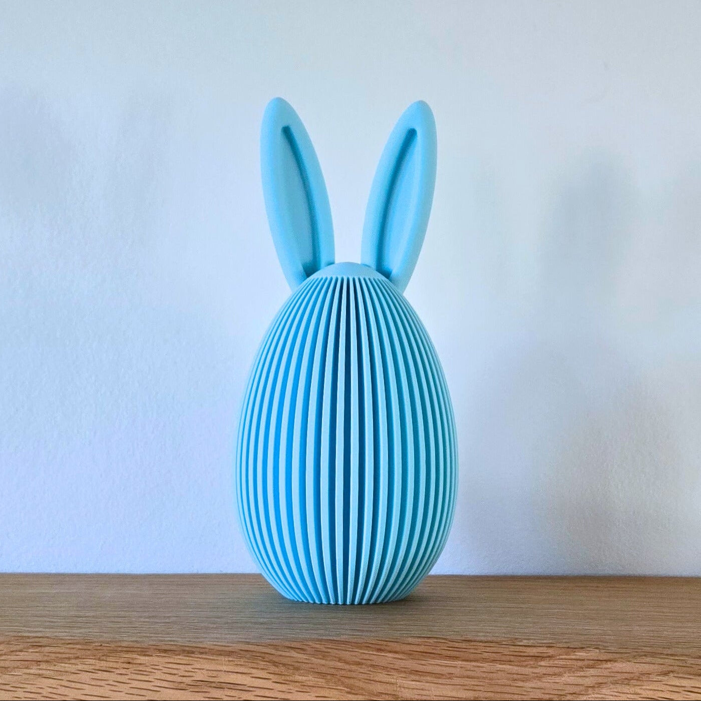 Paasei met oren – minimalistische paasdecoratie