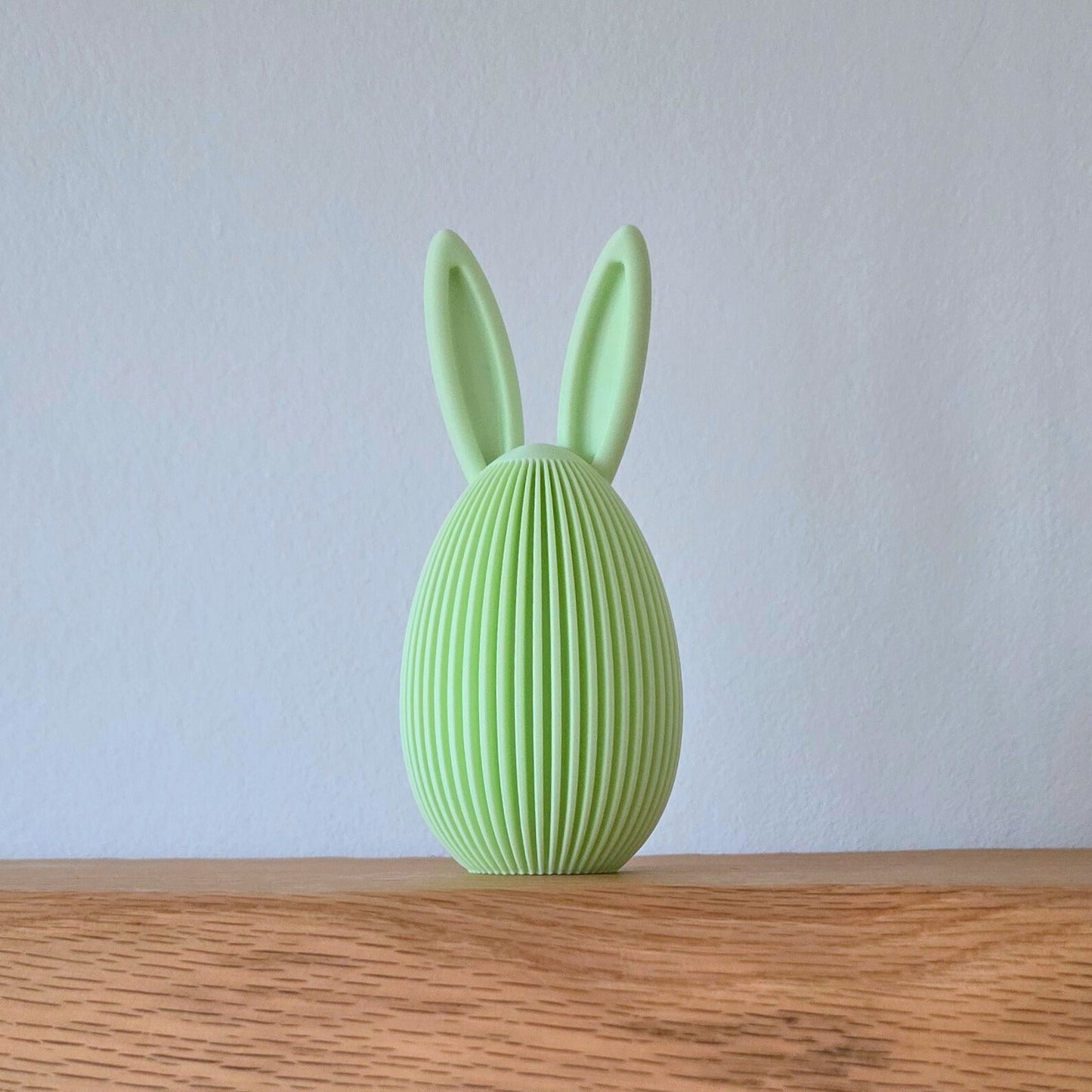 Paasei met oren – minimalistische paasdecoratie