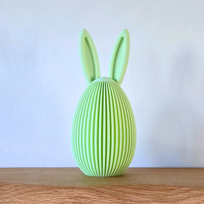 Paasei met oren – minimalistische paasdecoratie