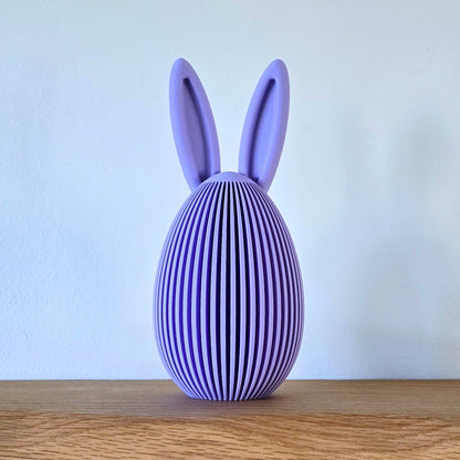 Paasei met oren – minimalistische paasdecoratie
