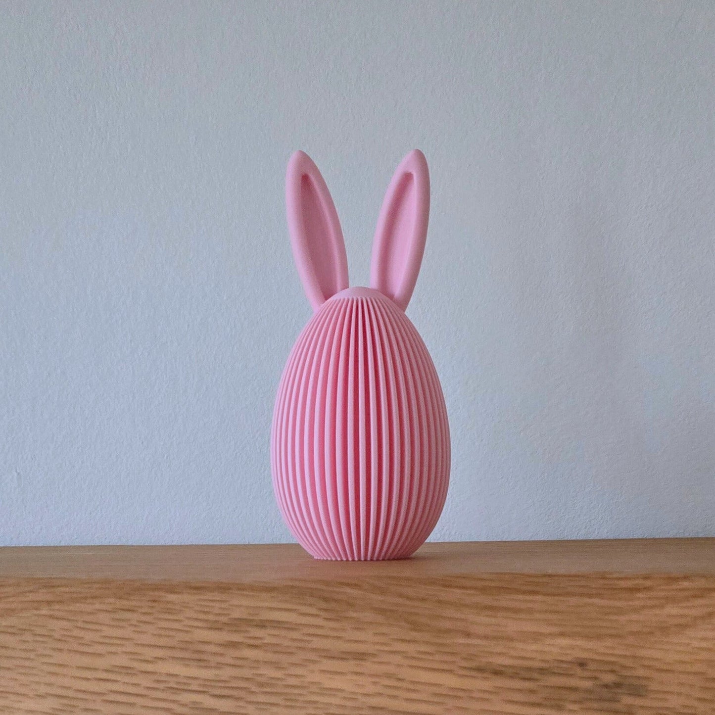 Paasei met oren – minimalistische paasdecoratie