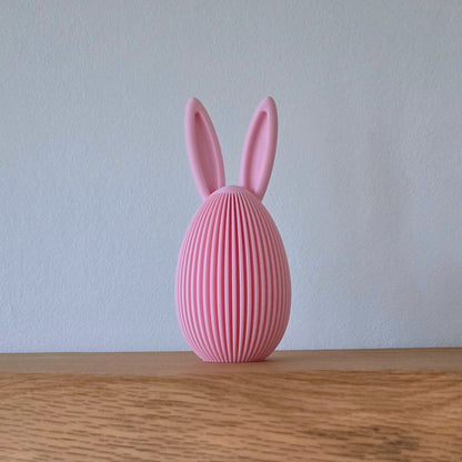 Paasei met oren – minimalistische paasdecoratie