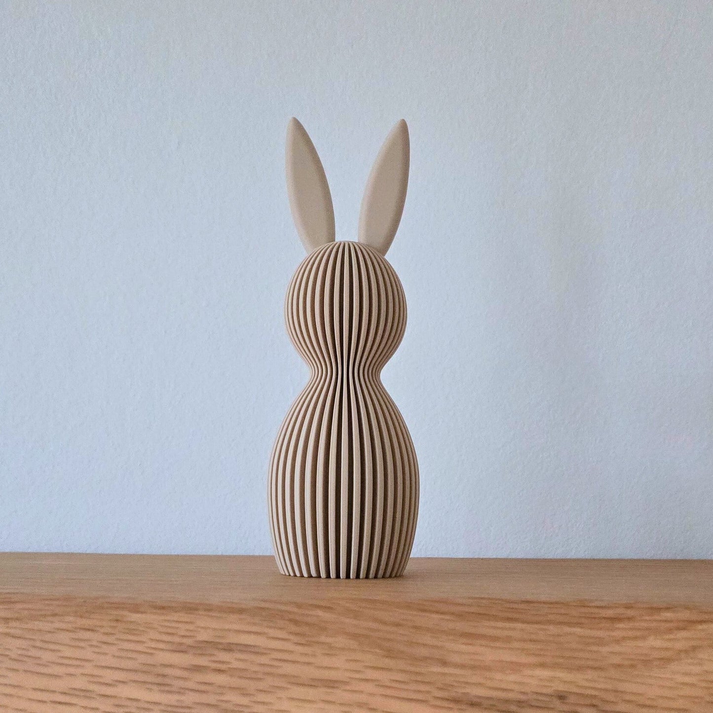 Paashaas met oren – minimalistische paasdecoratie