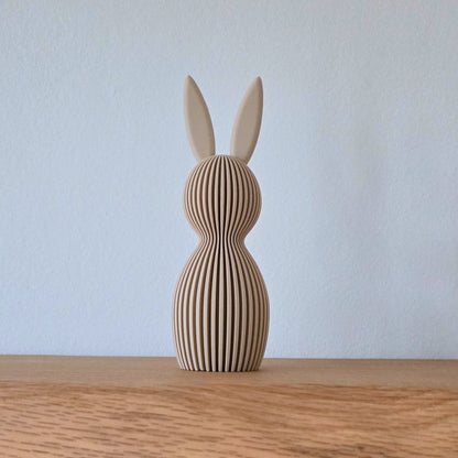 Paashaas met oren – minimalistische paasdecoratie