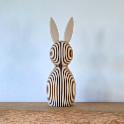 Paashaas met oren – minimalistische paasdecoratie