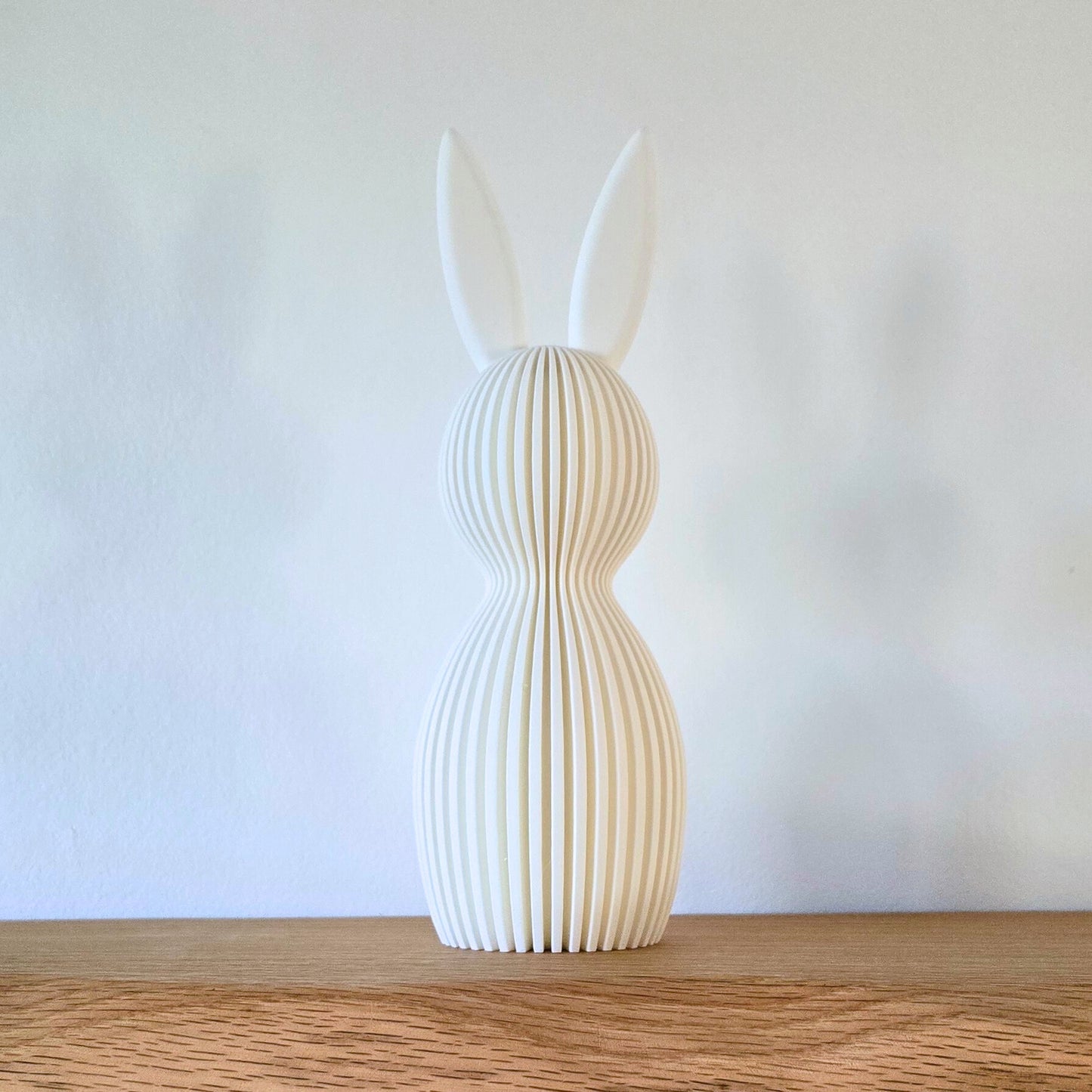 Paashaas met oren – minimalistische paasdecoratie
