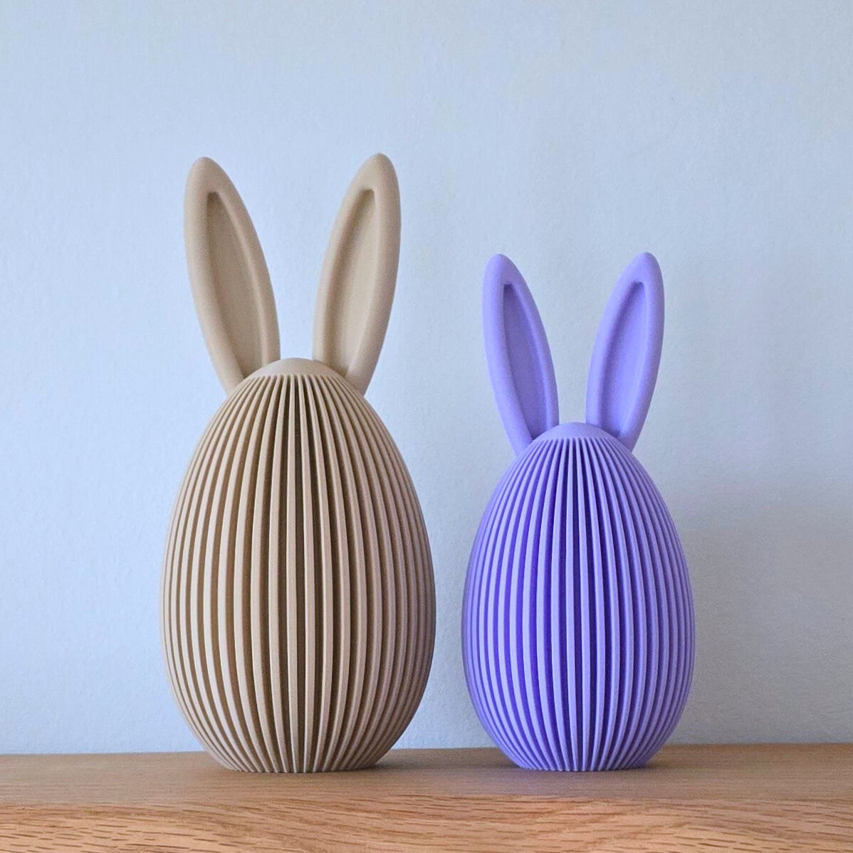 Set Paasei met Oren – Minimalistische Paasdecoratie