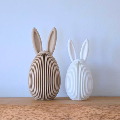 Set Paasei met Oren – Minimalistische Paasdecoratie