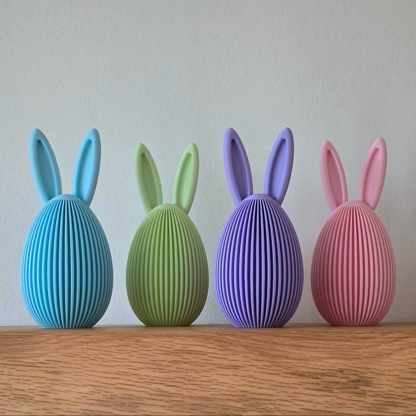 Paasei met oren – minimalistische paasdecoratie