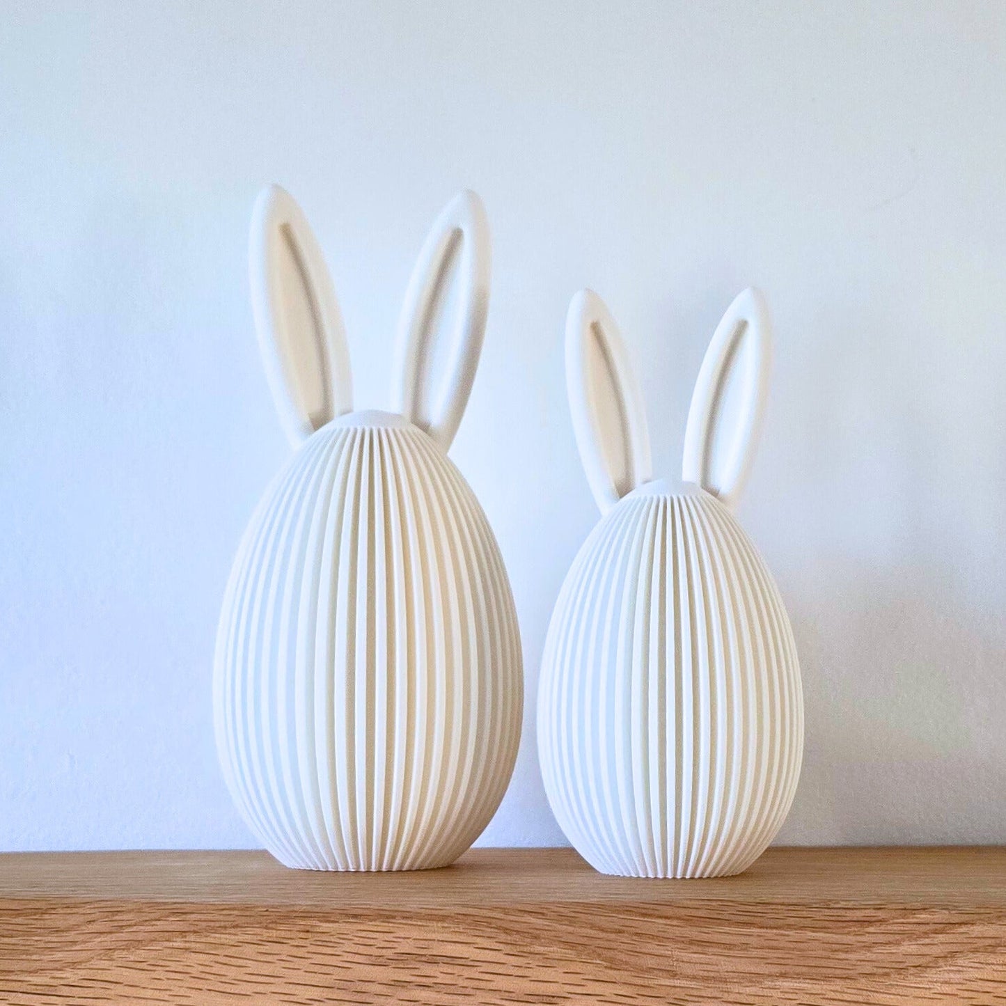 Set Paasei met Oren – Minimalistische Paasdecoratie