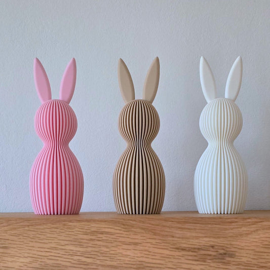 Paashaas met oren – minimalistische paasdecoratie