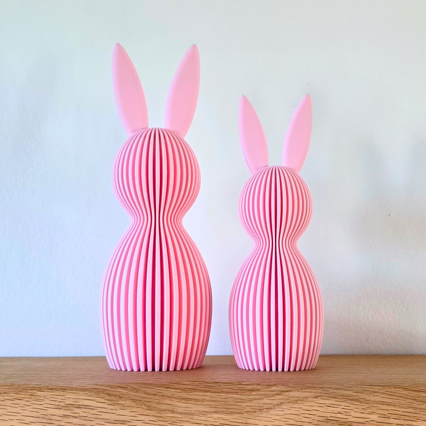 Set Paashaas met oren – minimalistische paasdecoratie