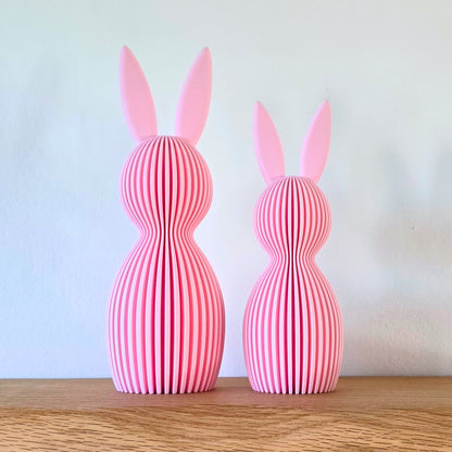Set Paashaas met oren – minimalistische paasdecoratie