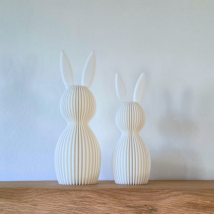 Set Paashaas met oren – minimalistische paasdecoratie