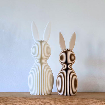 Set Paashaas met oren – minimalistische paasdecoratie