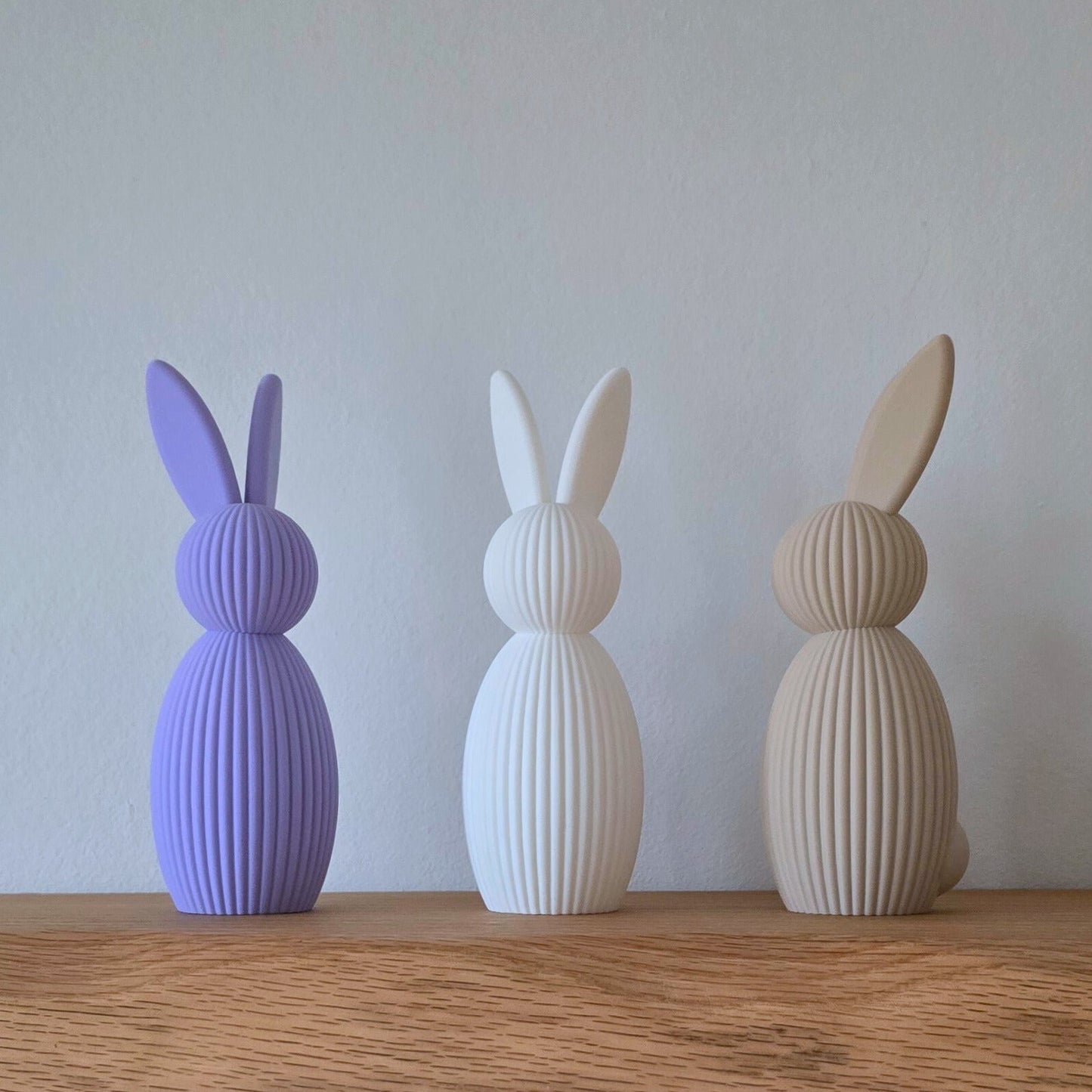 Paashaas met staart – minimalistische paasdecoratie