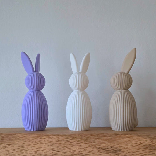Paashaas met staart – minimalistische paasdecoratie