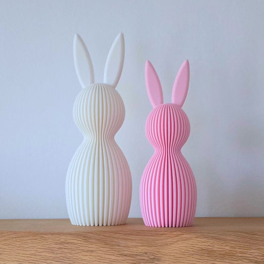 Set Paashaas met oren – minimalistische paasdecoratie