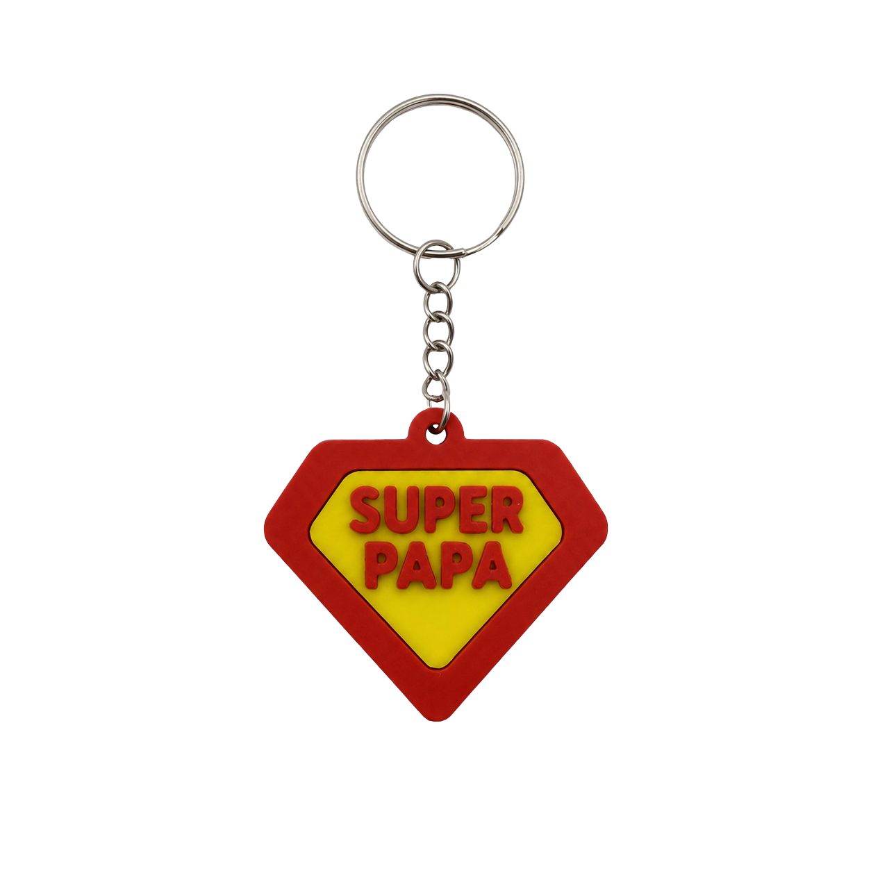 Sleutelhanger Super Papa | Cadeau voor Vaderdag, Verjaardag & Meer