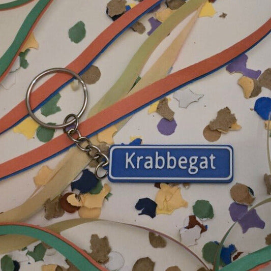 Vastenavend Sleutelhanger Krabbegat–  Uniek