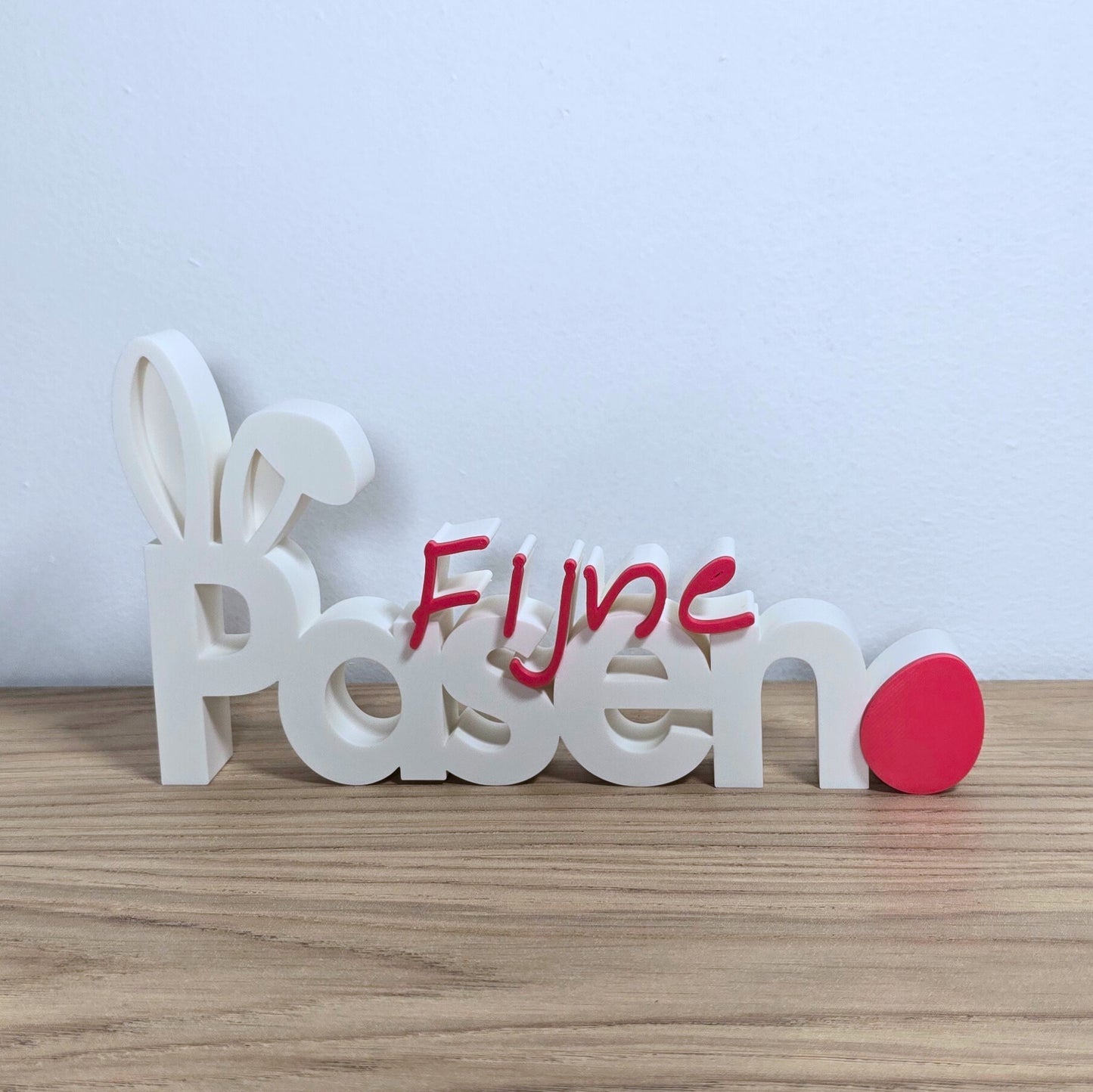 Wordpop Fijne Pasen - Vrolijke Paasversiering voor Decoratie en Cadeau