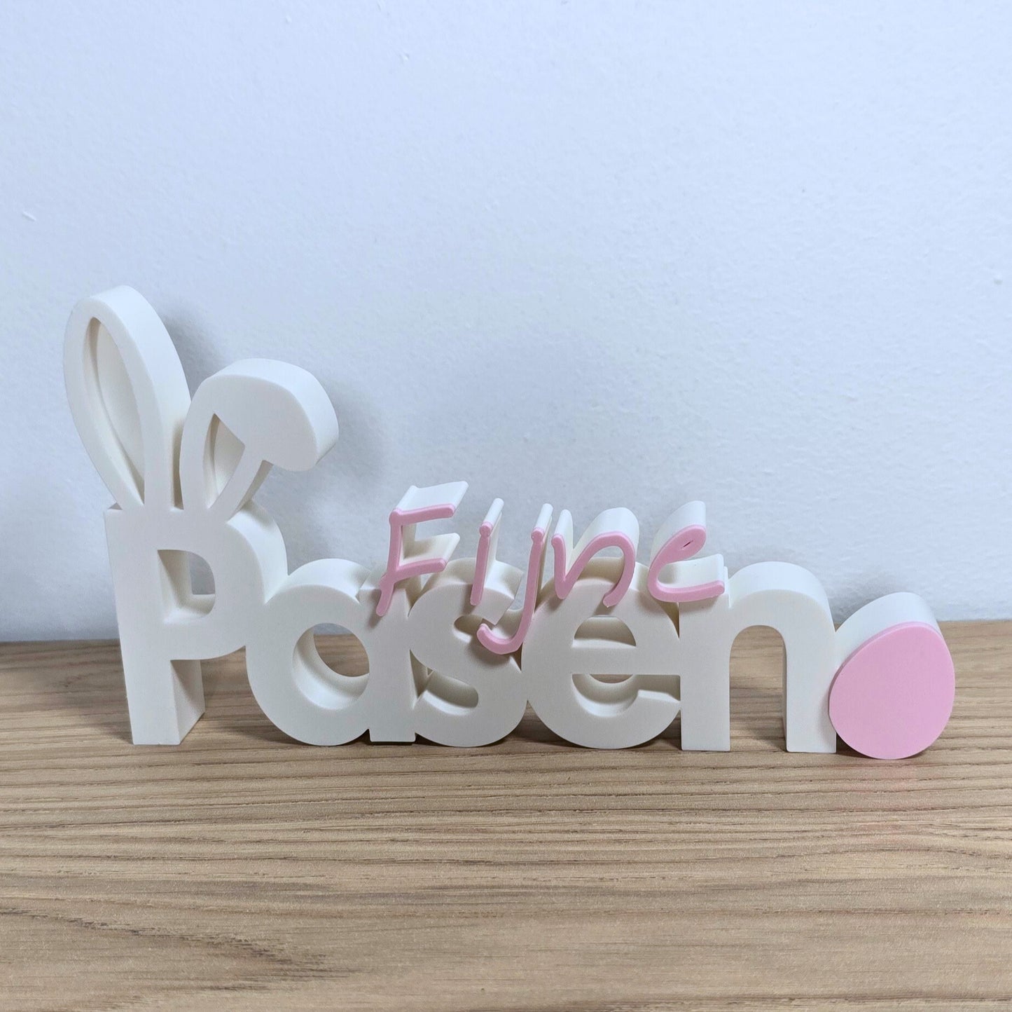 Wordpop Fijne Pasen - Vrolijke Paasversiering voor Decoratie en Cadeau