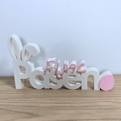Wordpop Fijne Pasen - Vrolijke Paasversiering voor Decoratie en Cadeau