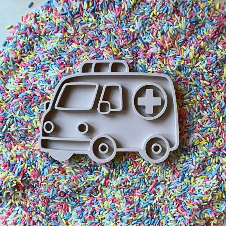 Ambulance vulvorm – sensorisch speelgoed