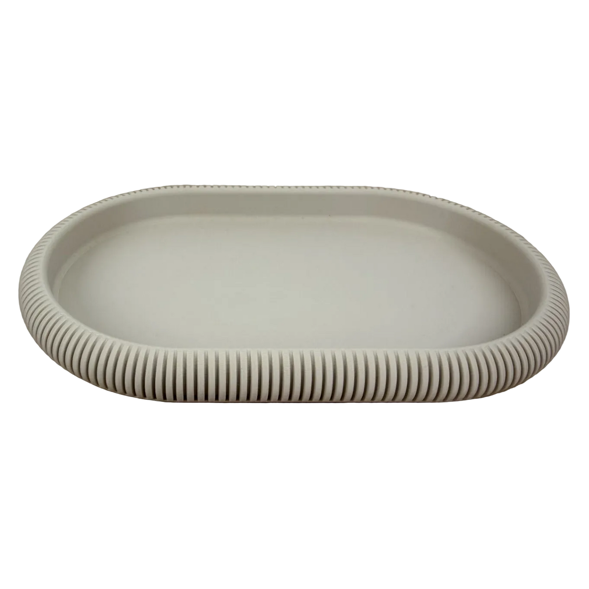 Ovaal Ribbel Designplateau
